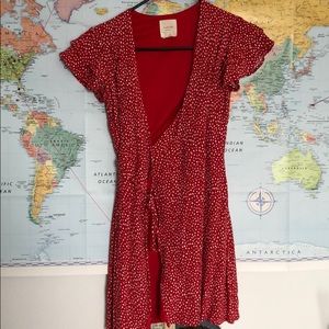 Wrap Mini dress